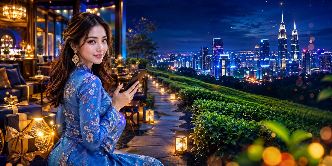 Seremban users dressed in baju kurung enjoy the 18300 platform